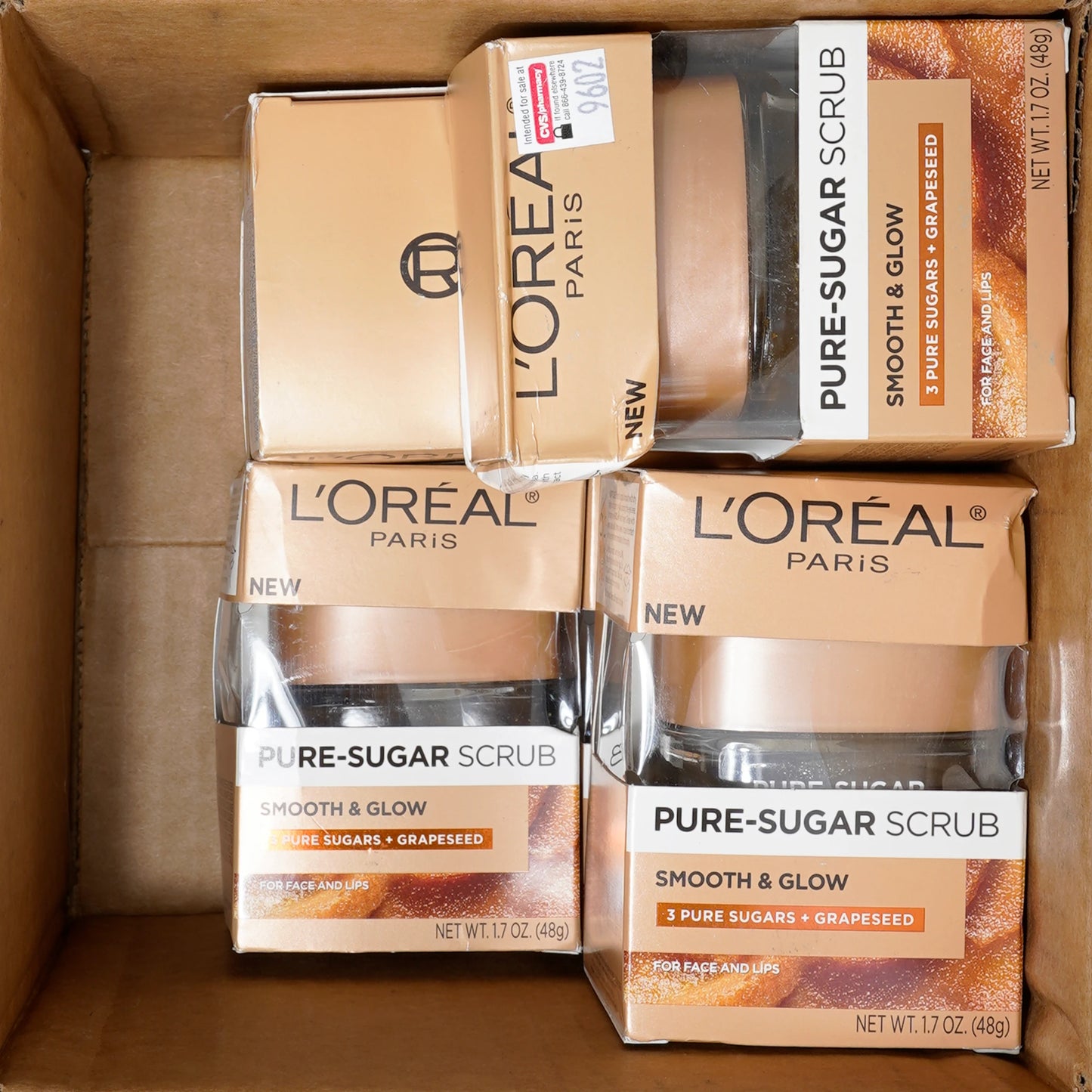 Pure Sugar Scrub With Grapeseed - Loreal | Wholesale Makeup