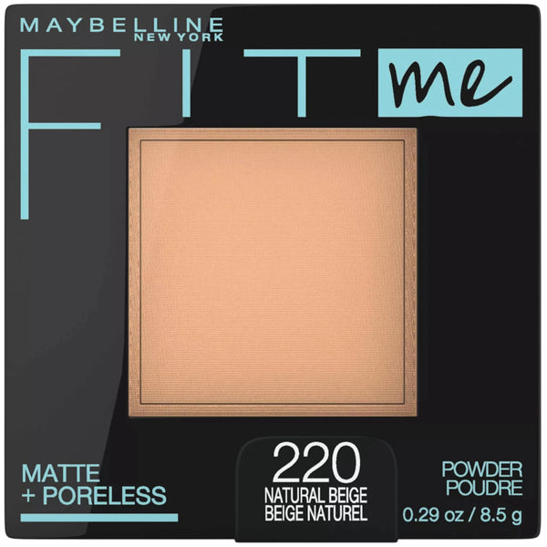 Fit Me Matte Face Powder #220 Natural Beige Maybelline | Wholesale Makeup