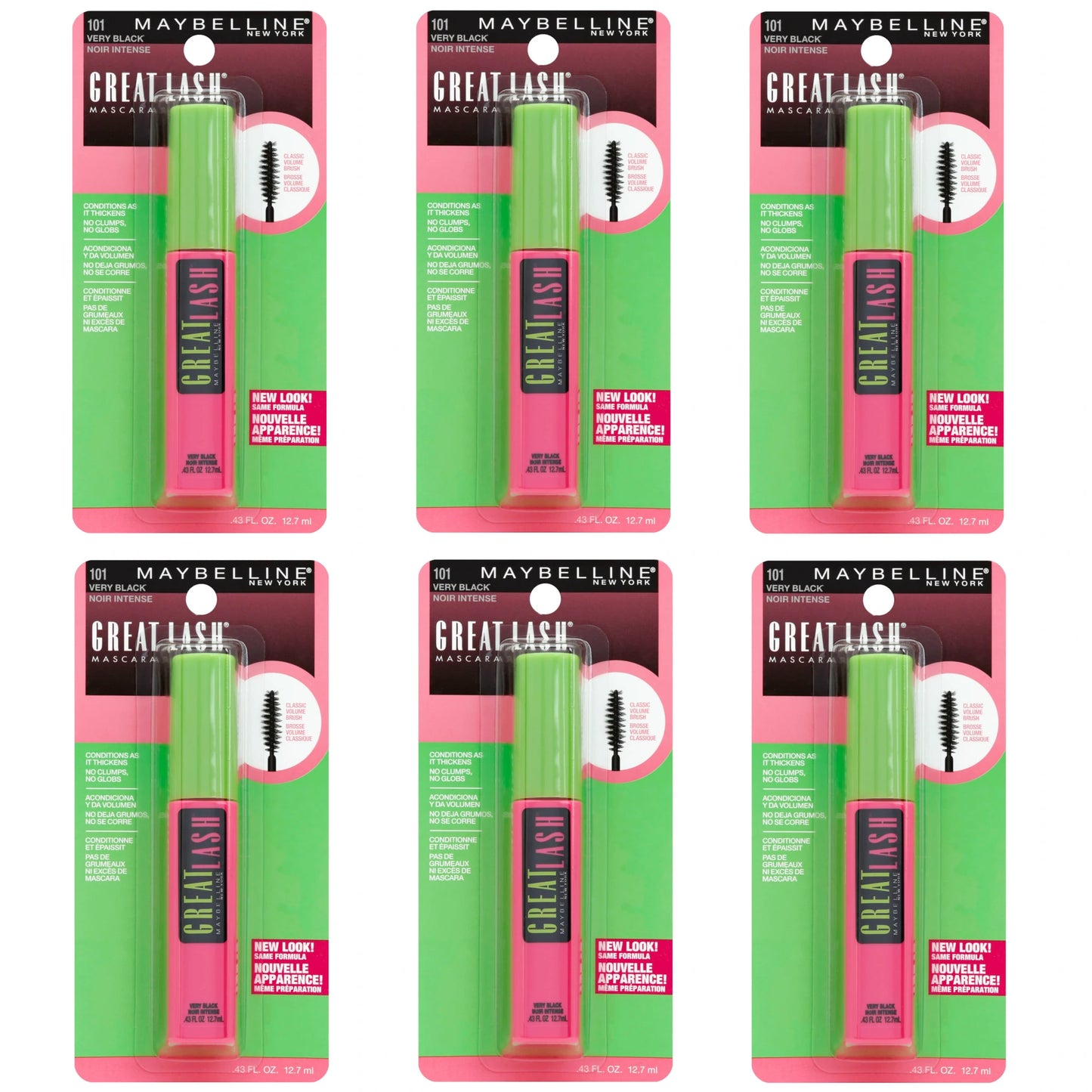 Great Lash Lengthening Mascara #101 Maybelline | Wholesale Makeup