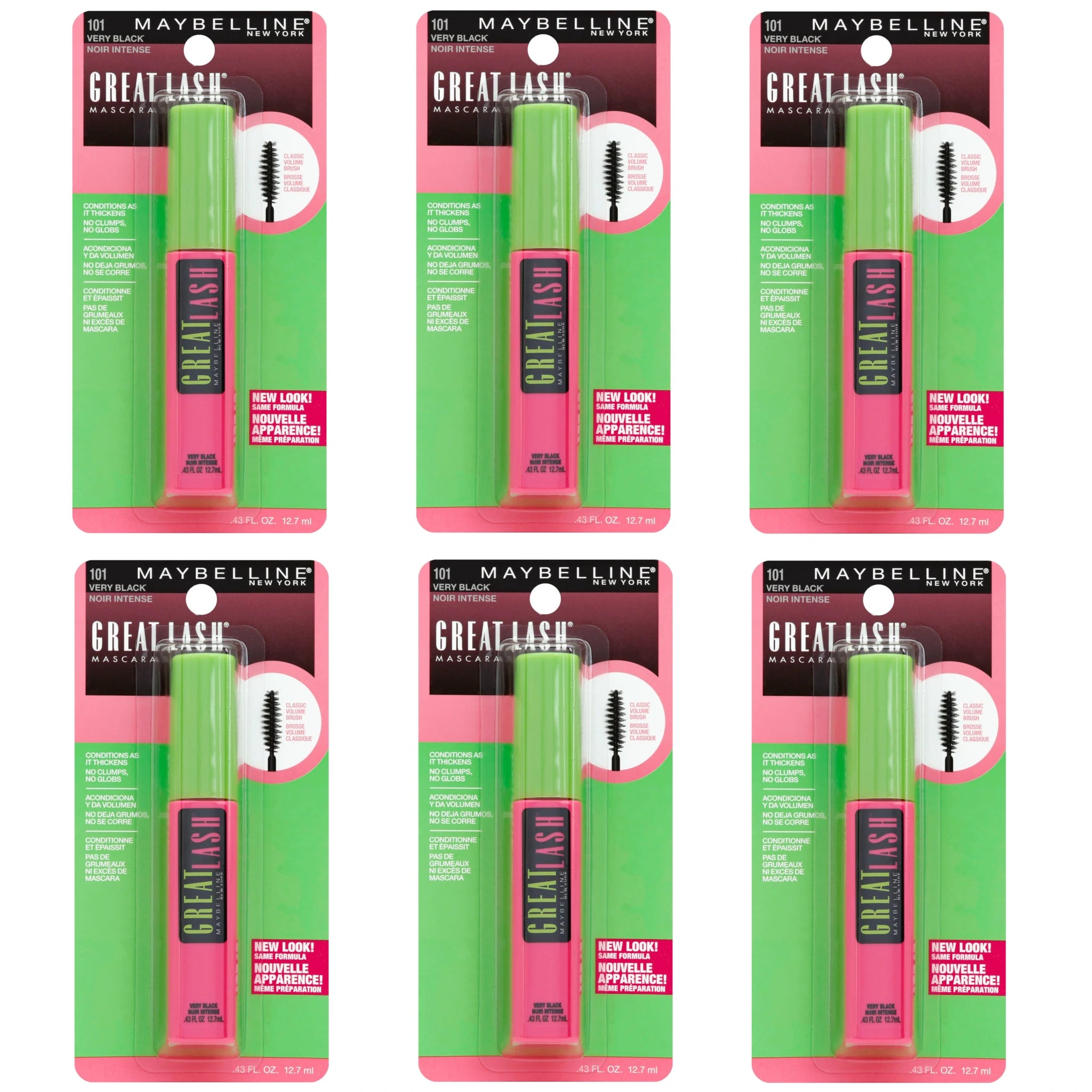 Great Lash Lengthening Mascara #101 Maybelline | Wholesale Makeup