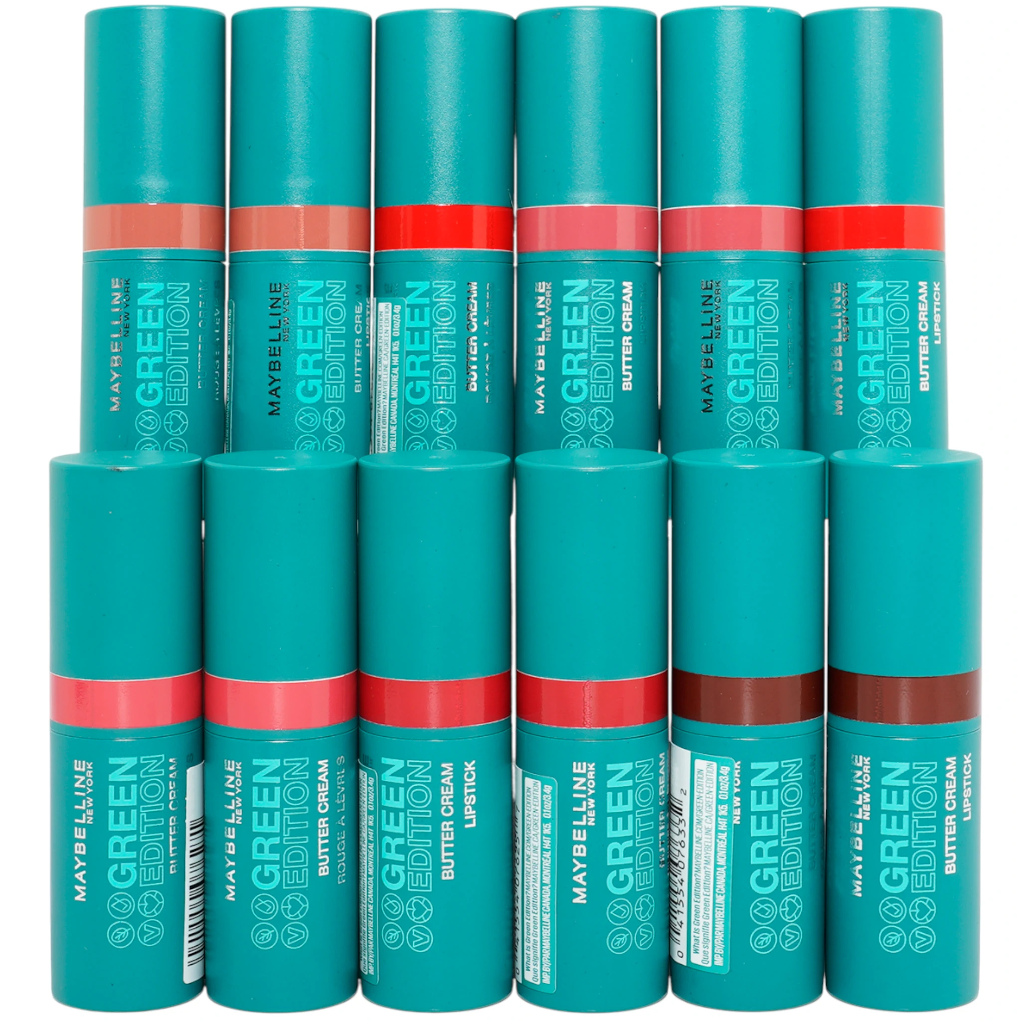 Green Edition Butter Cream Lipstick Maybelline | Wholesale Makeup