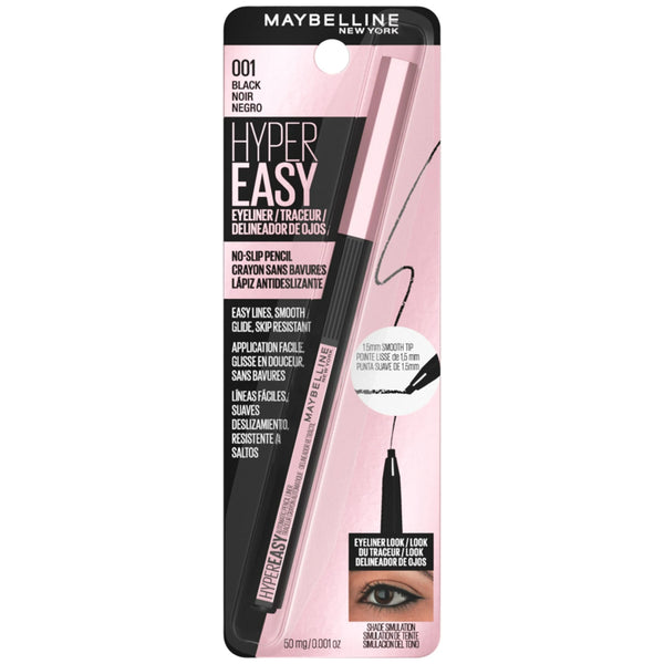 Hyper Easy Mechanical Eyeliner Black Maybelline | Wholesale Makeup