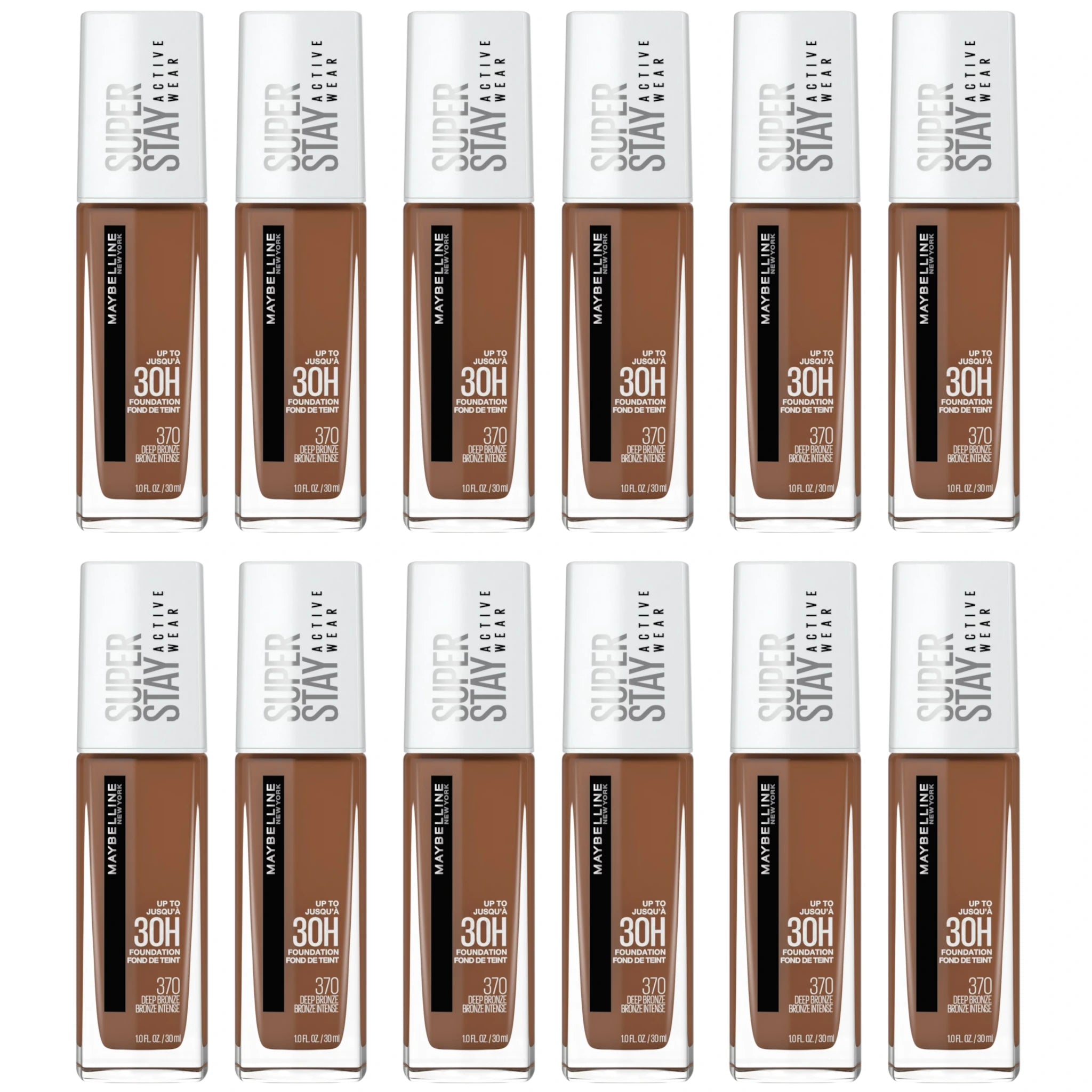 Super Stay Liquid Foundation #370 Deep Bronze | Wholesale Makeup