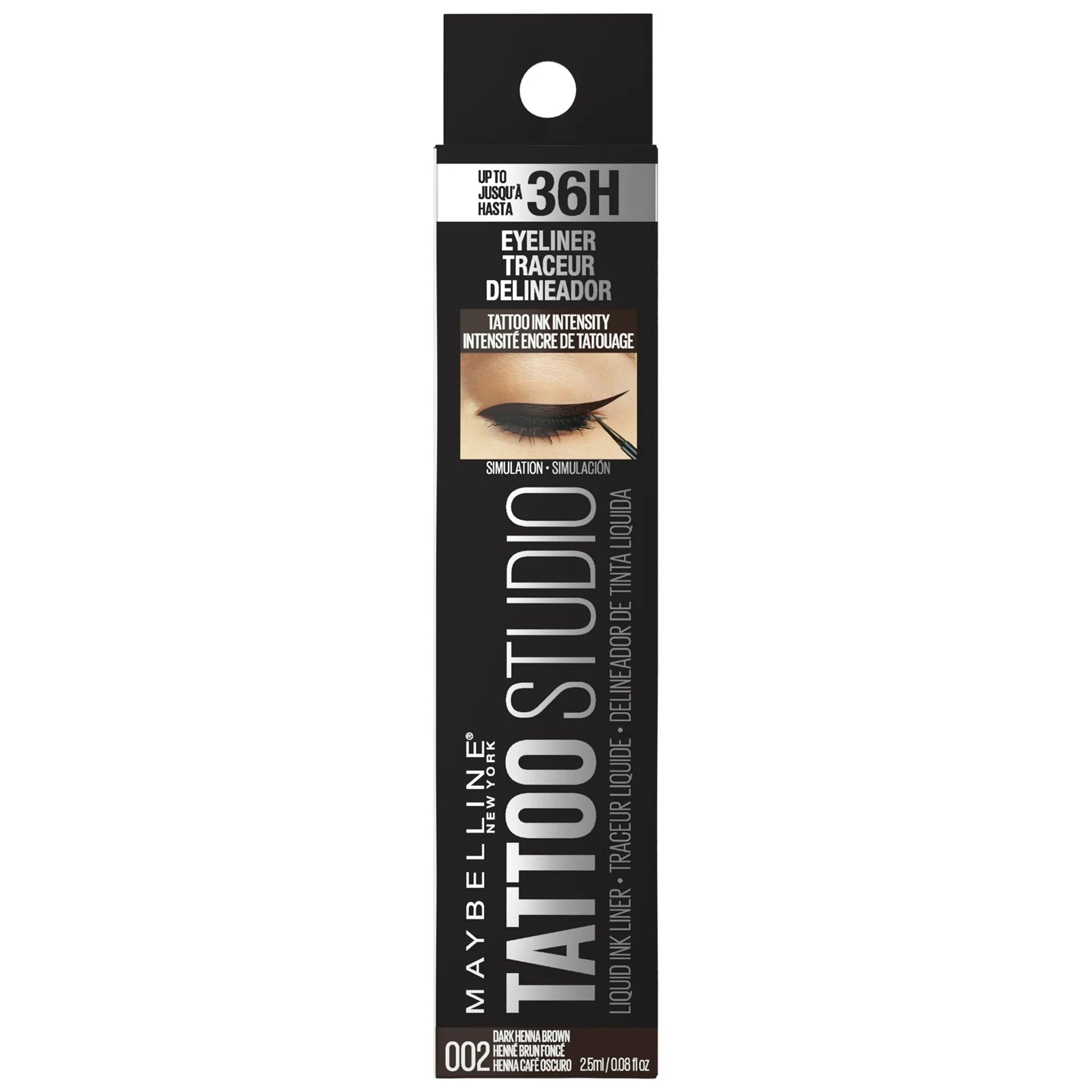 Tattoo Studio Liquid Ink Eyeliner Dark - Maybelline | Wholesale Makeup