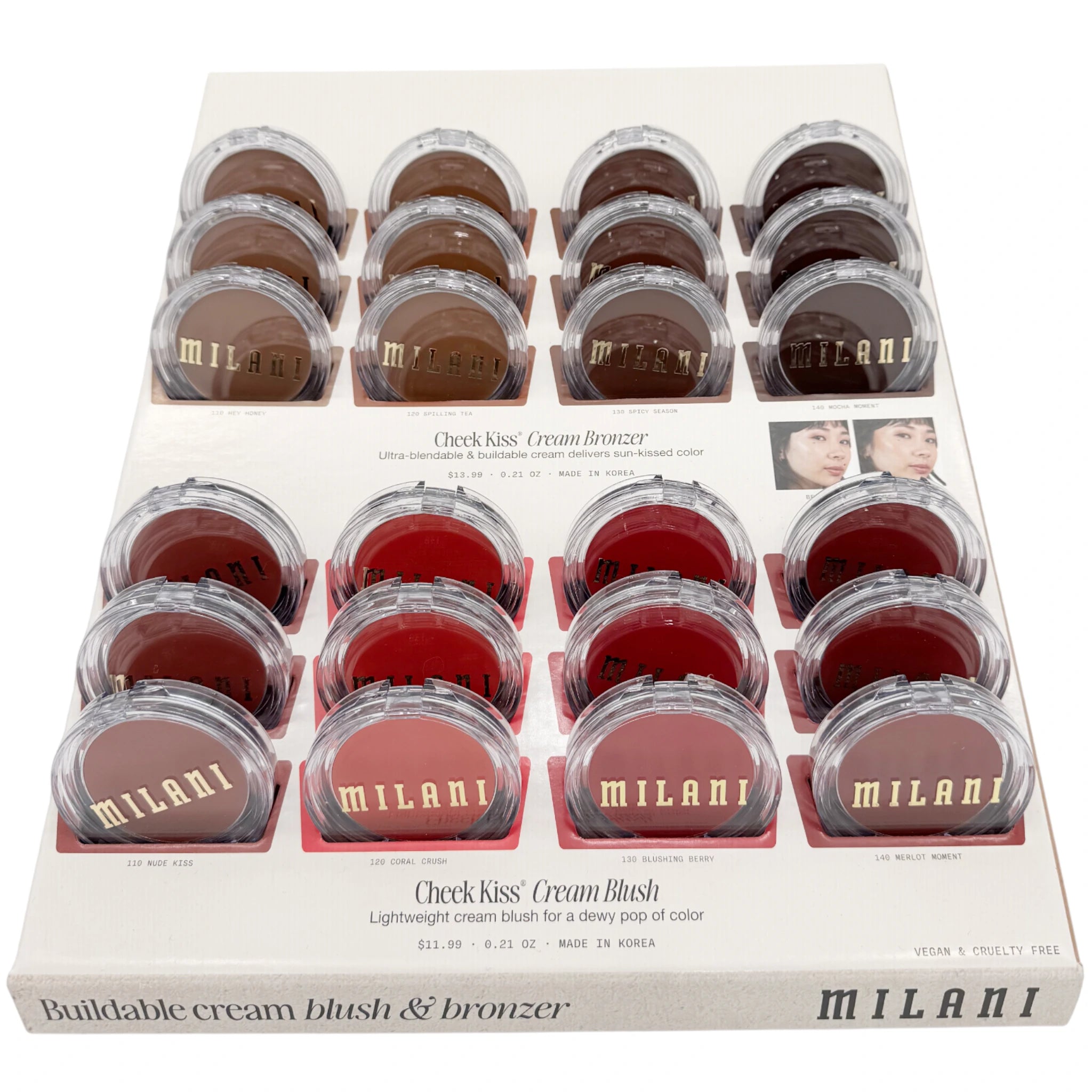 Cheek Kiss Cream Bronzer & Blush - Milani | Wholesale Makeup