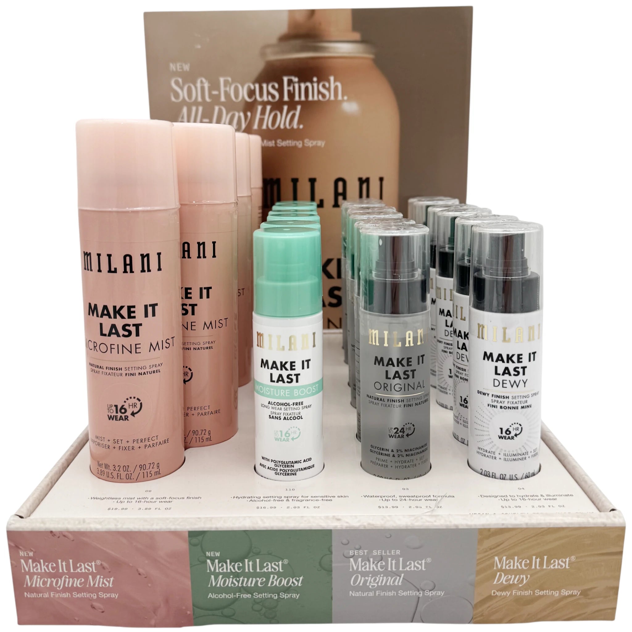 Make It Last Mist Setting Spray - Milani | Wholesale Makeup