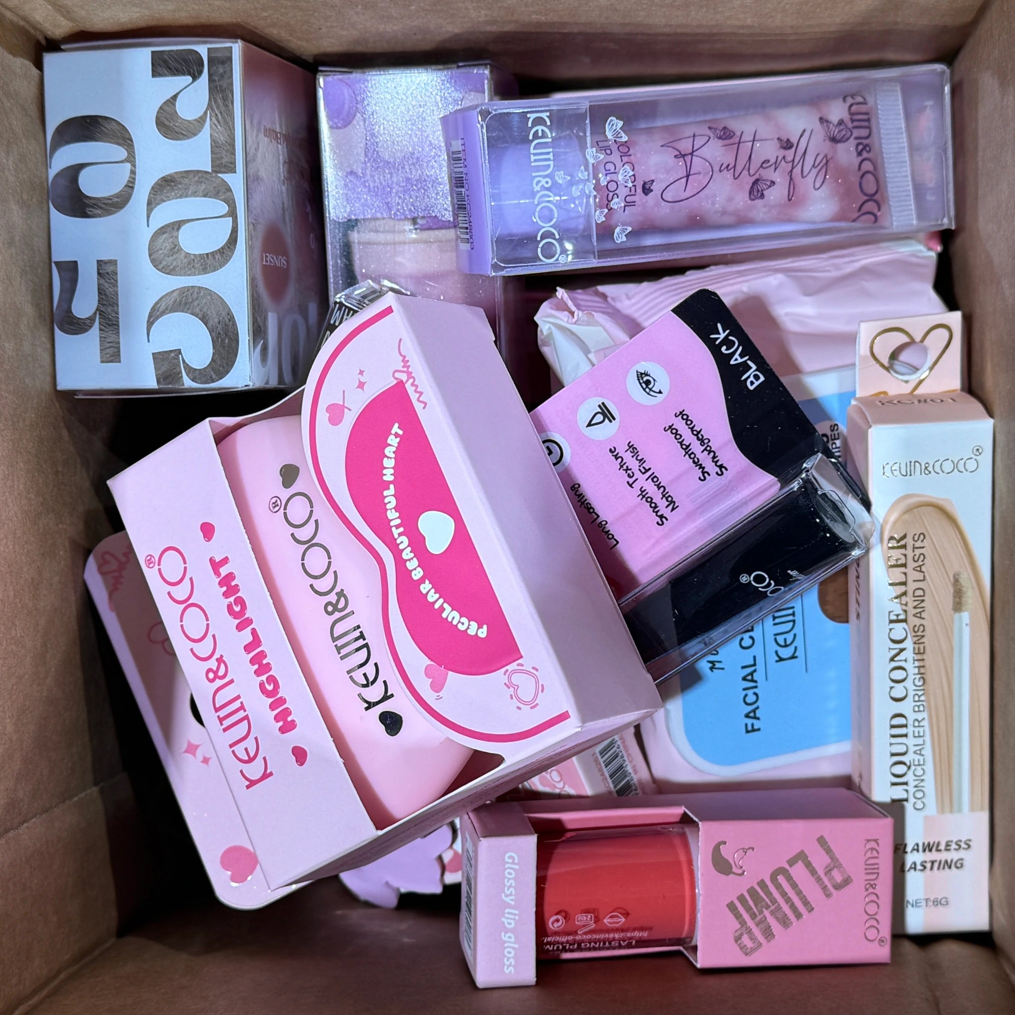 Personal Use Mixed Box - Kevin & Coco | Wholesale Makeup