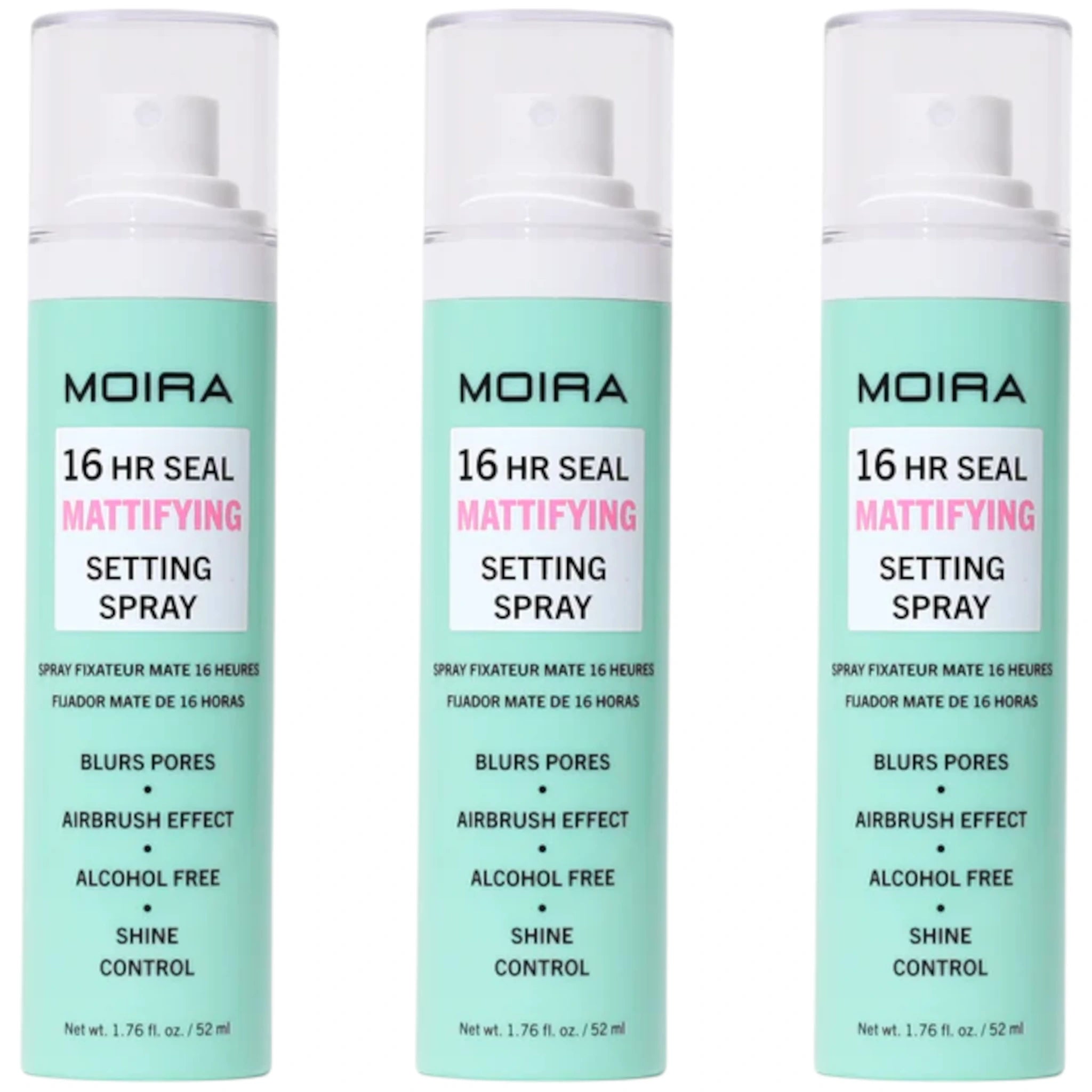 16hr Seal Setting Spray - Moira Beauty | Wholesale Makeup