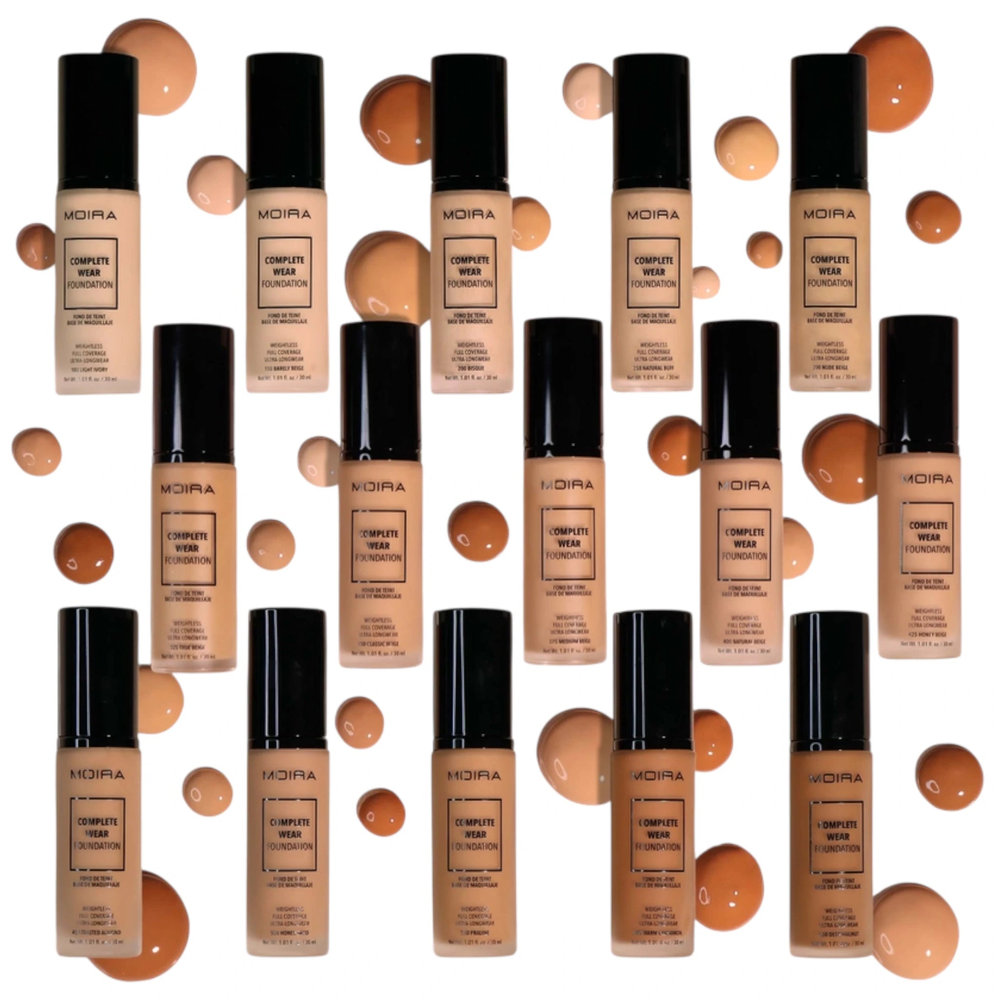 Complete Wear Foundation Moira Beauty | Wholesale Makeup
