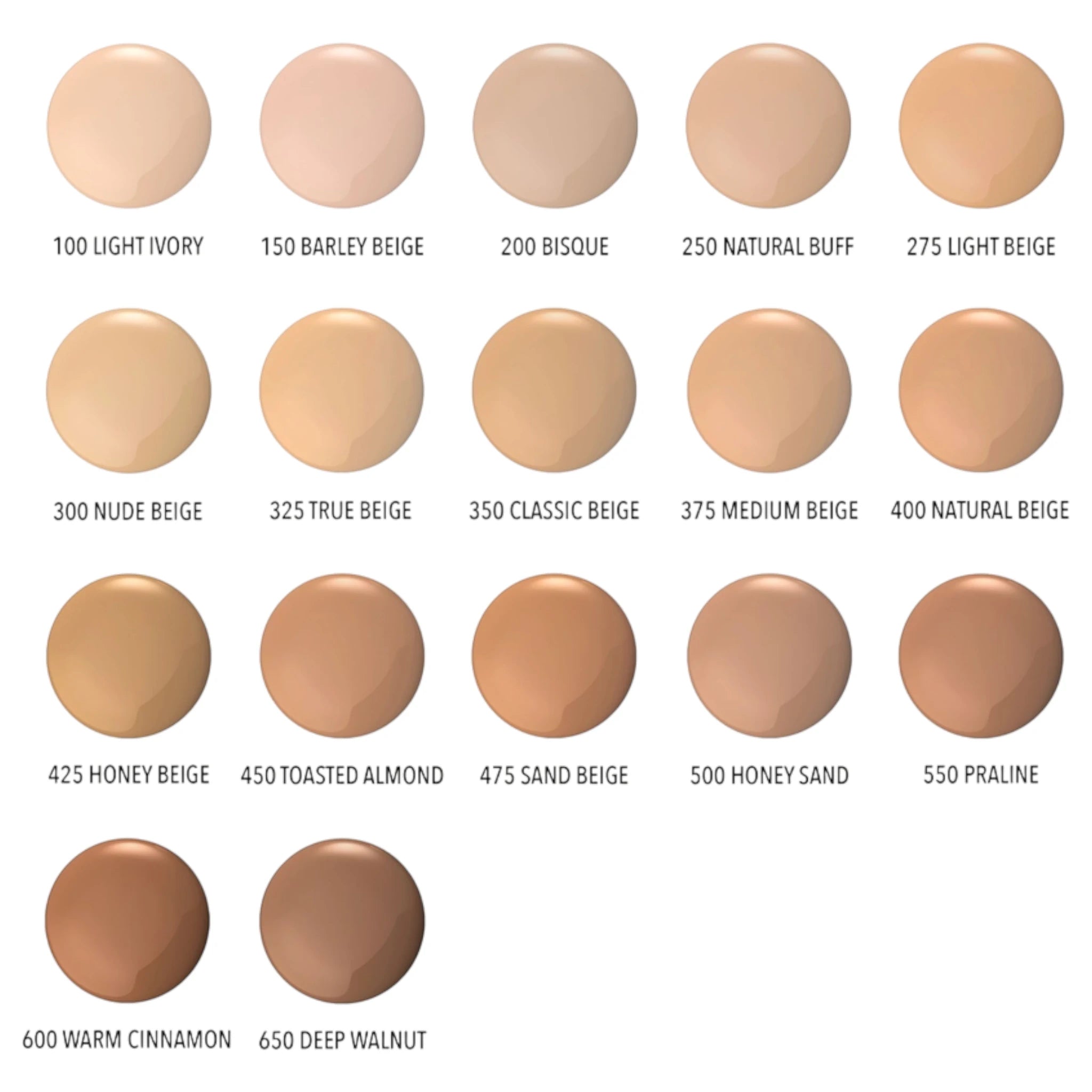 Moira Beauty Complete Wear Foundation - Wholesale Display 27 Units + 9 Tester (CWFSET1)