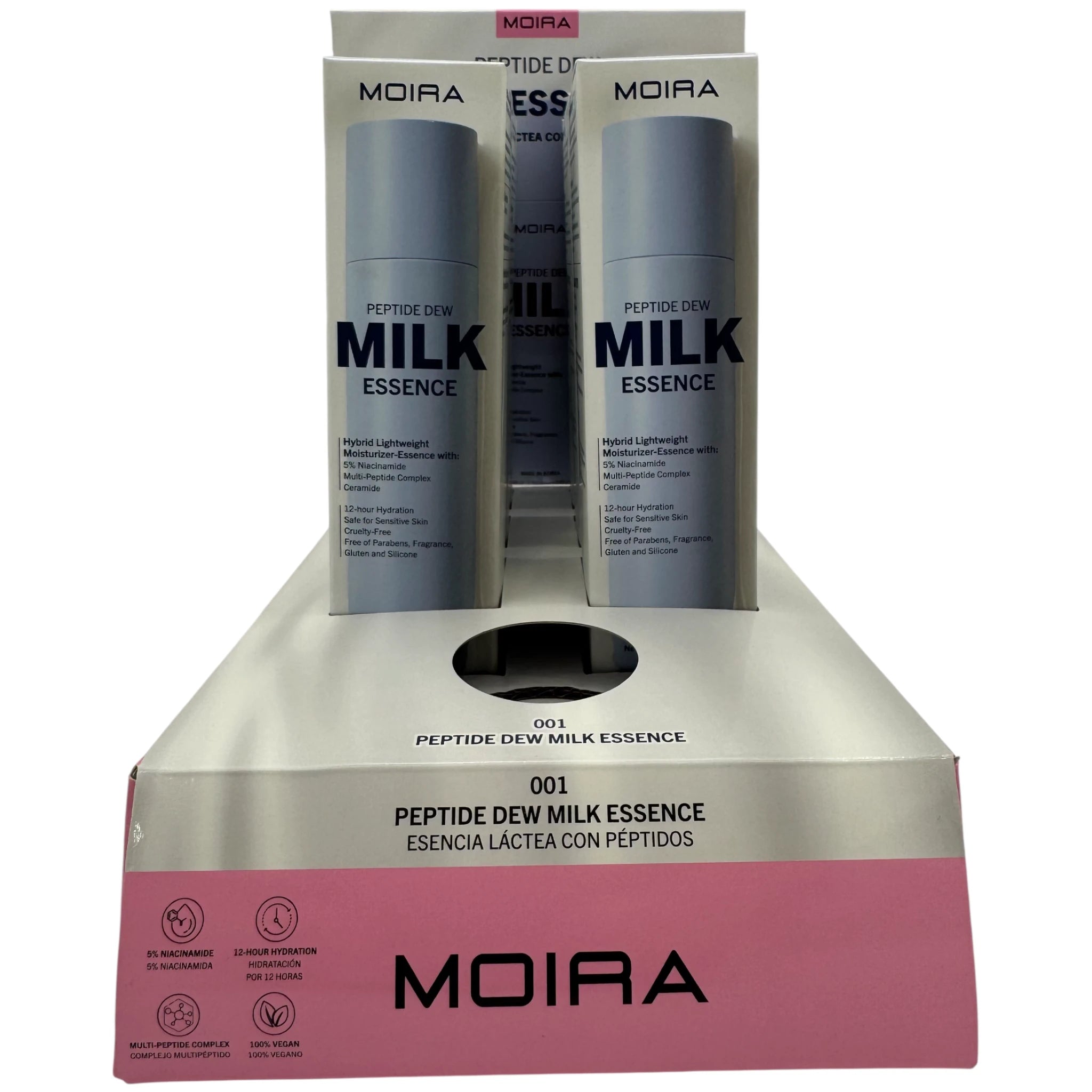 Peptide Dew Milk Essence Moira Beauty | Wholesale Makeup