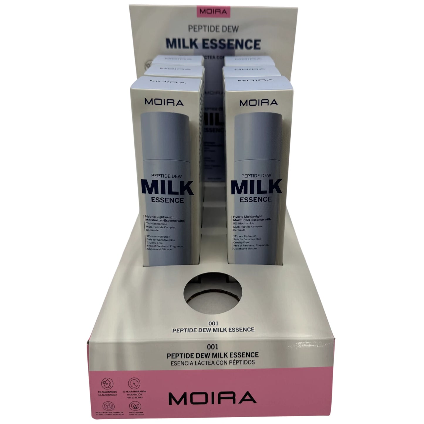 Peptide Dew Milk Essence Moira Beauty | Wholesale Makeup