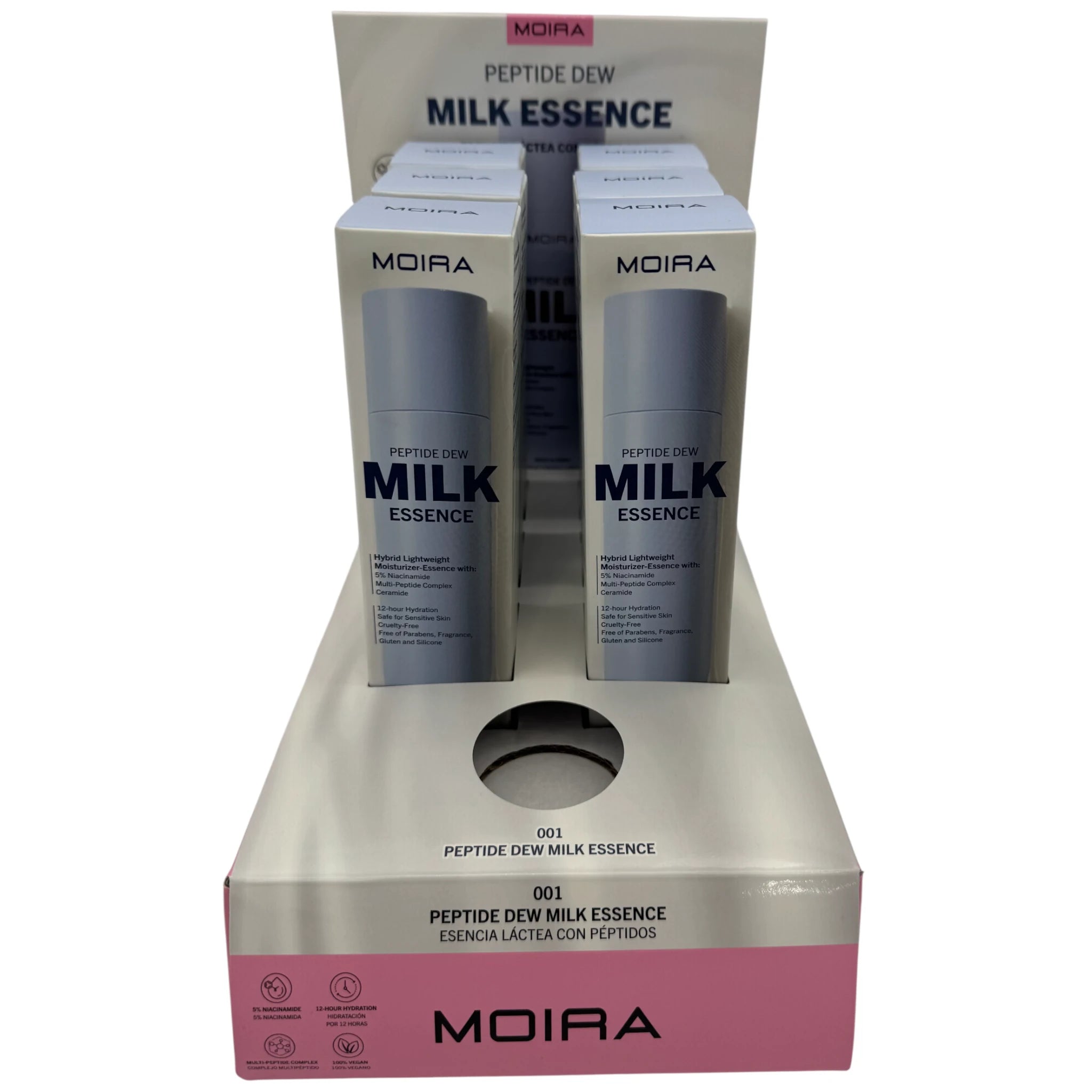 Peptide Dew Milk Essence Moira Beauty | Wholesale Makeup