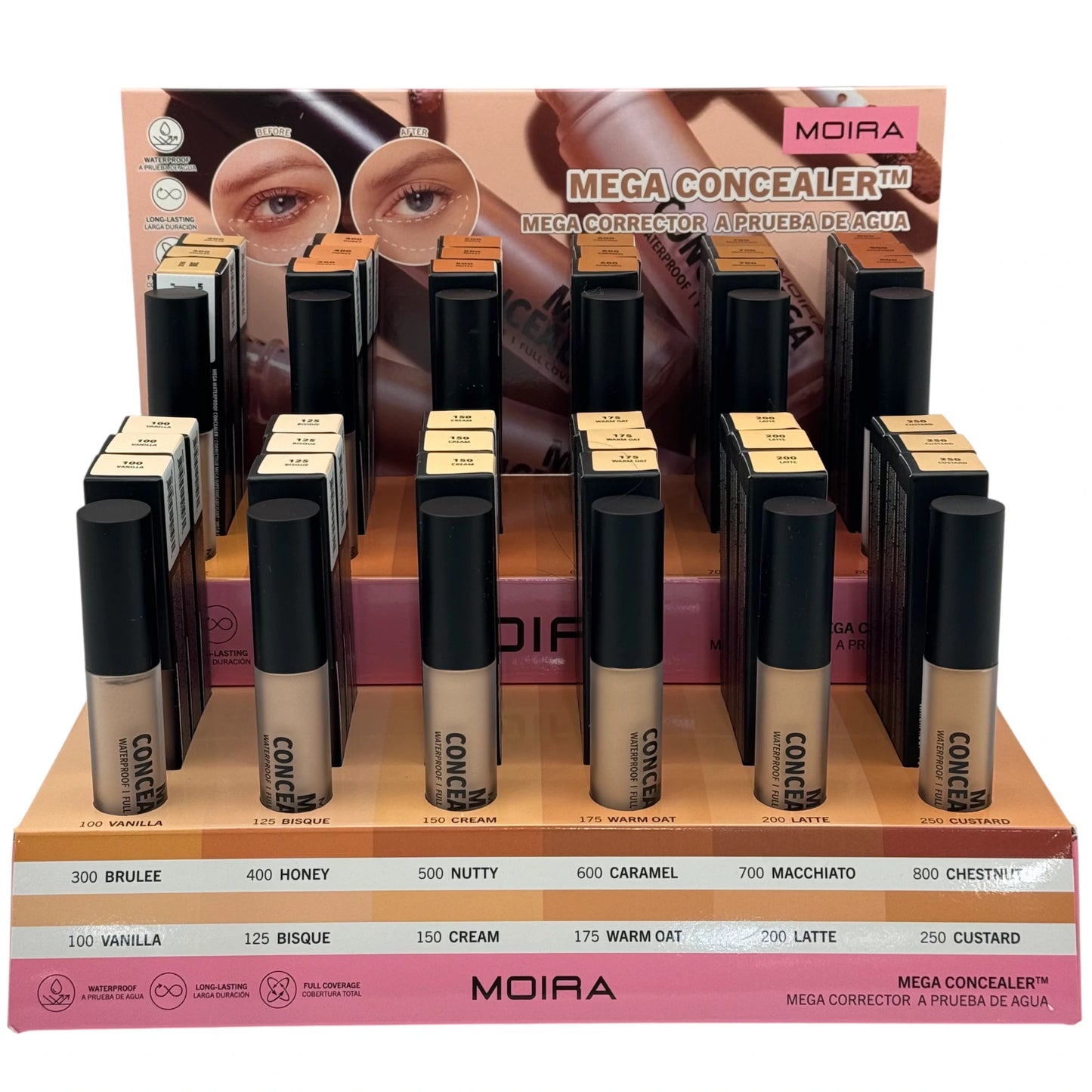 Mega Waterproof Concealer  - Moira Beauty | Wholesale Makeup