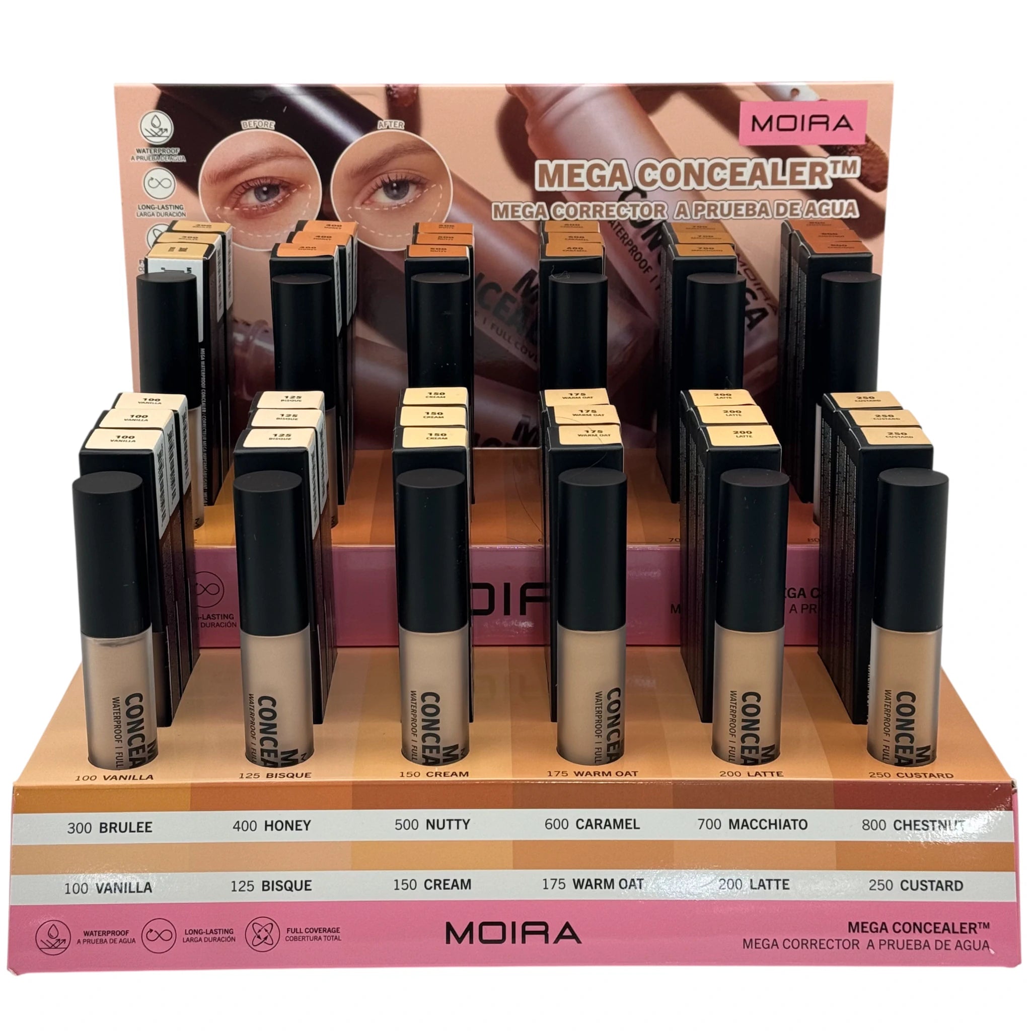 Mega Waterproof Concealer  - Moira Beauty | Wholesale Makeup