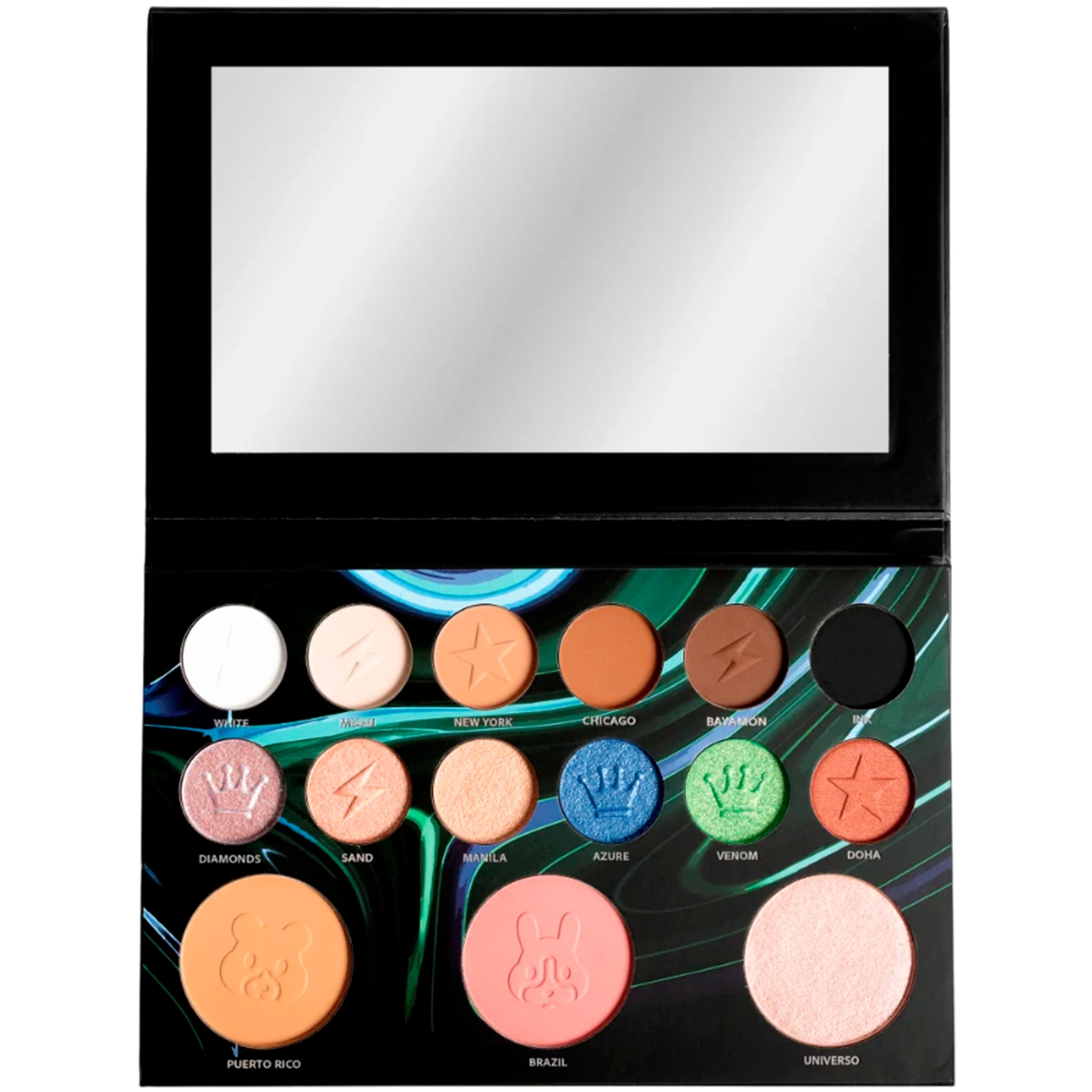 Andres Felipe Eyeshadow Palette - Muba | Wholesale Makeup