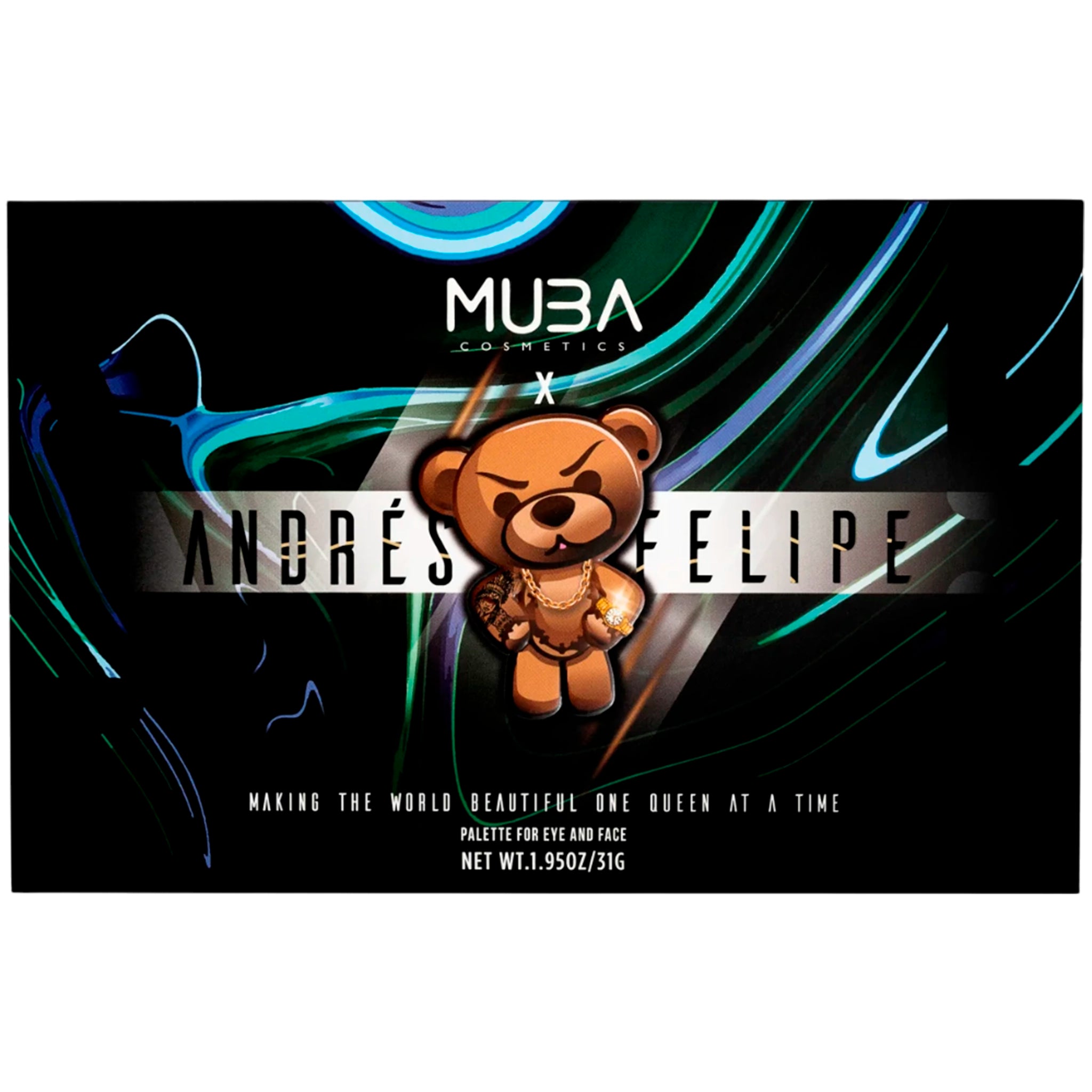 Andres Felipe Eyeshadow Palette - Muba | Wholesale Makeup