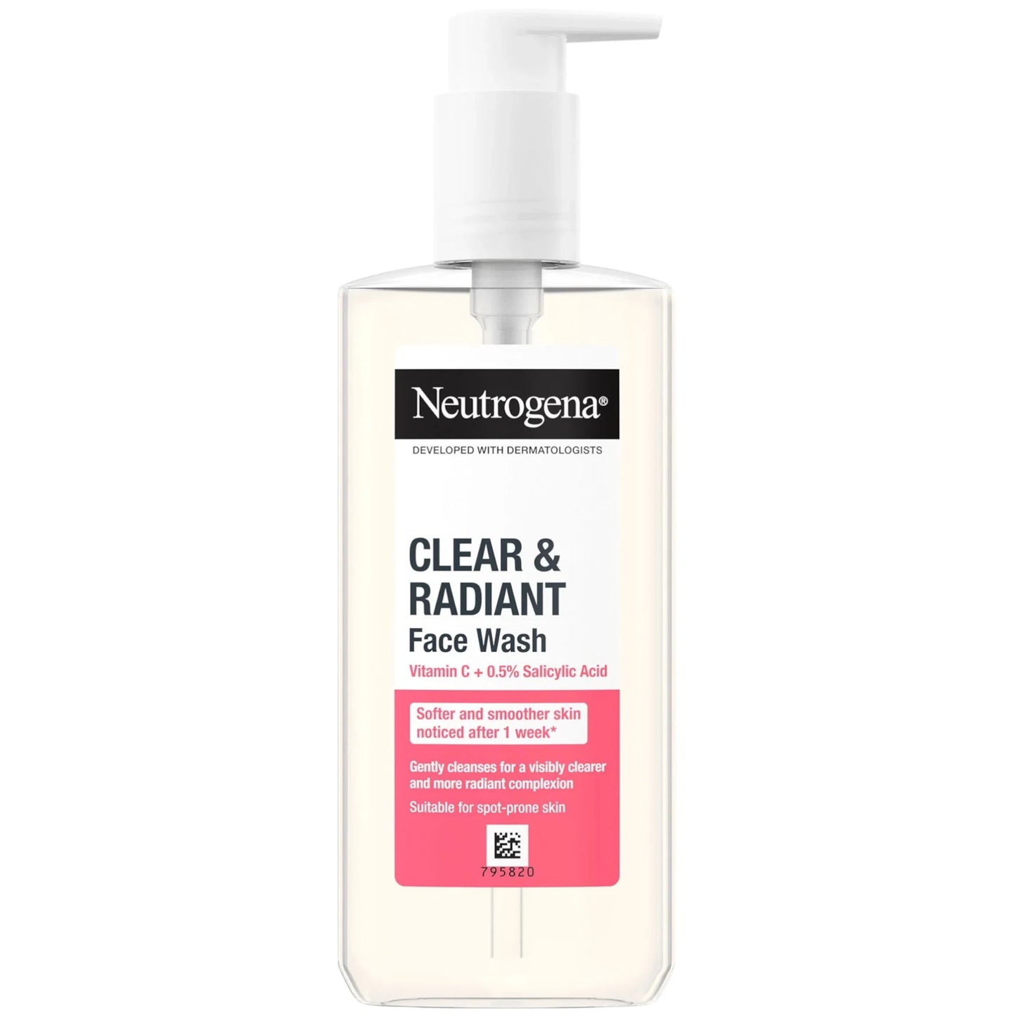 Clear & Radiant 200ml Face Wash - Neutrogena | Wholesale Makeup