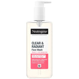 Clear & Radiant 200ml Face Wash - Neutrogena | Wholesale Makeup