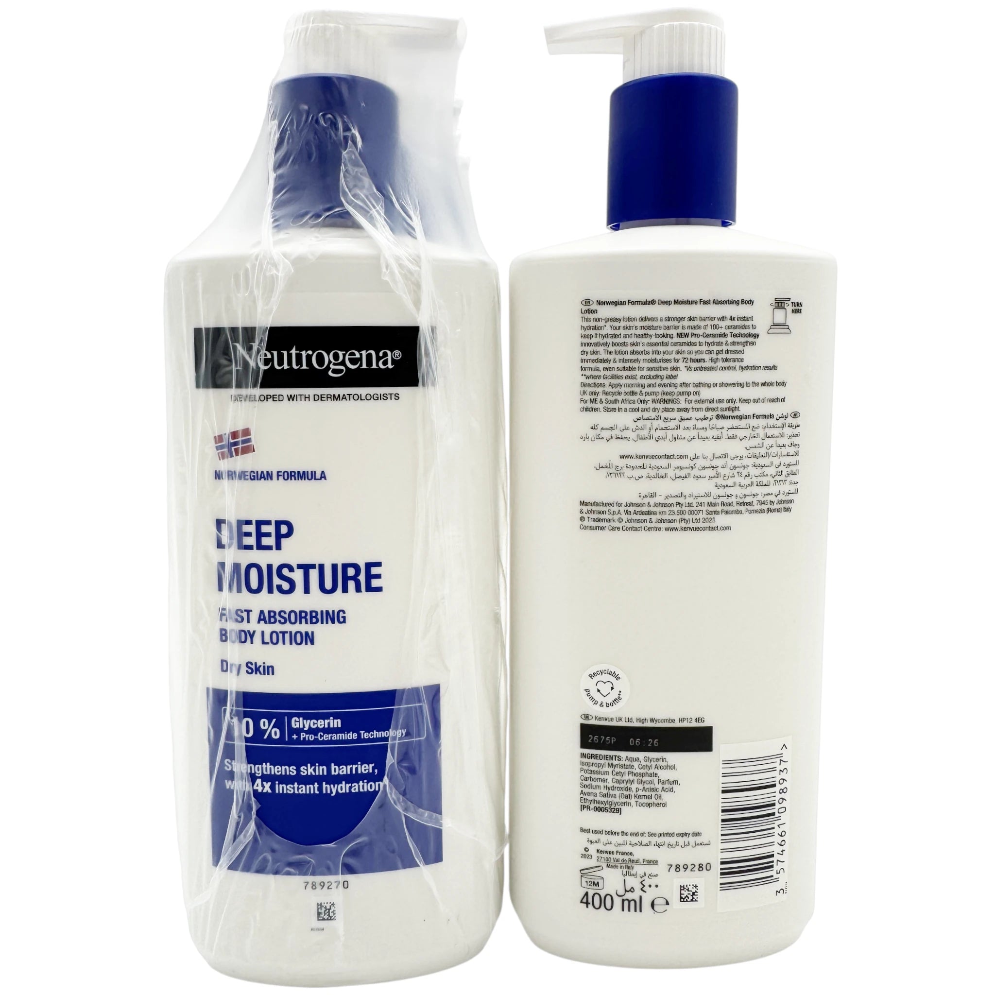 Norwegian Formula 400ml Body Lotion Neutrogena | Wholesale Makeup