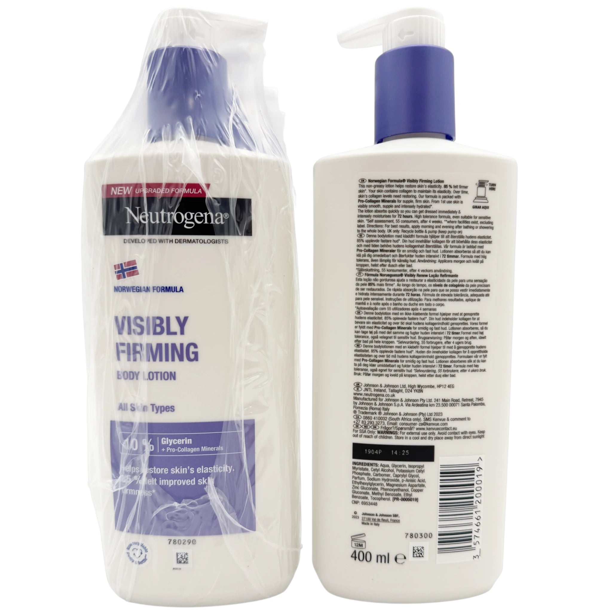 Norwegian Formula 400ml Body Lotion - Neutrogena | Wholesale Makeup