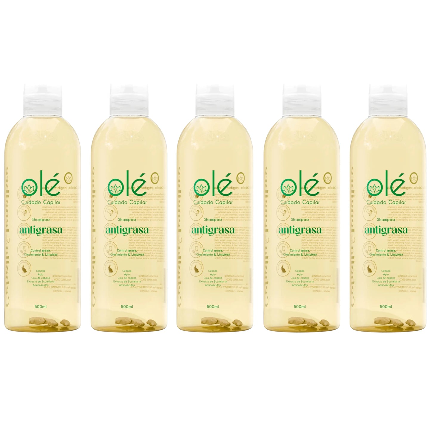 Shampoo Onion And Ginger Oil Control Ole Capilar | Wholesale Makeup