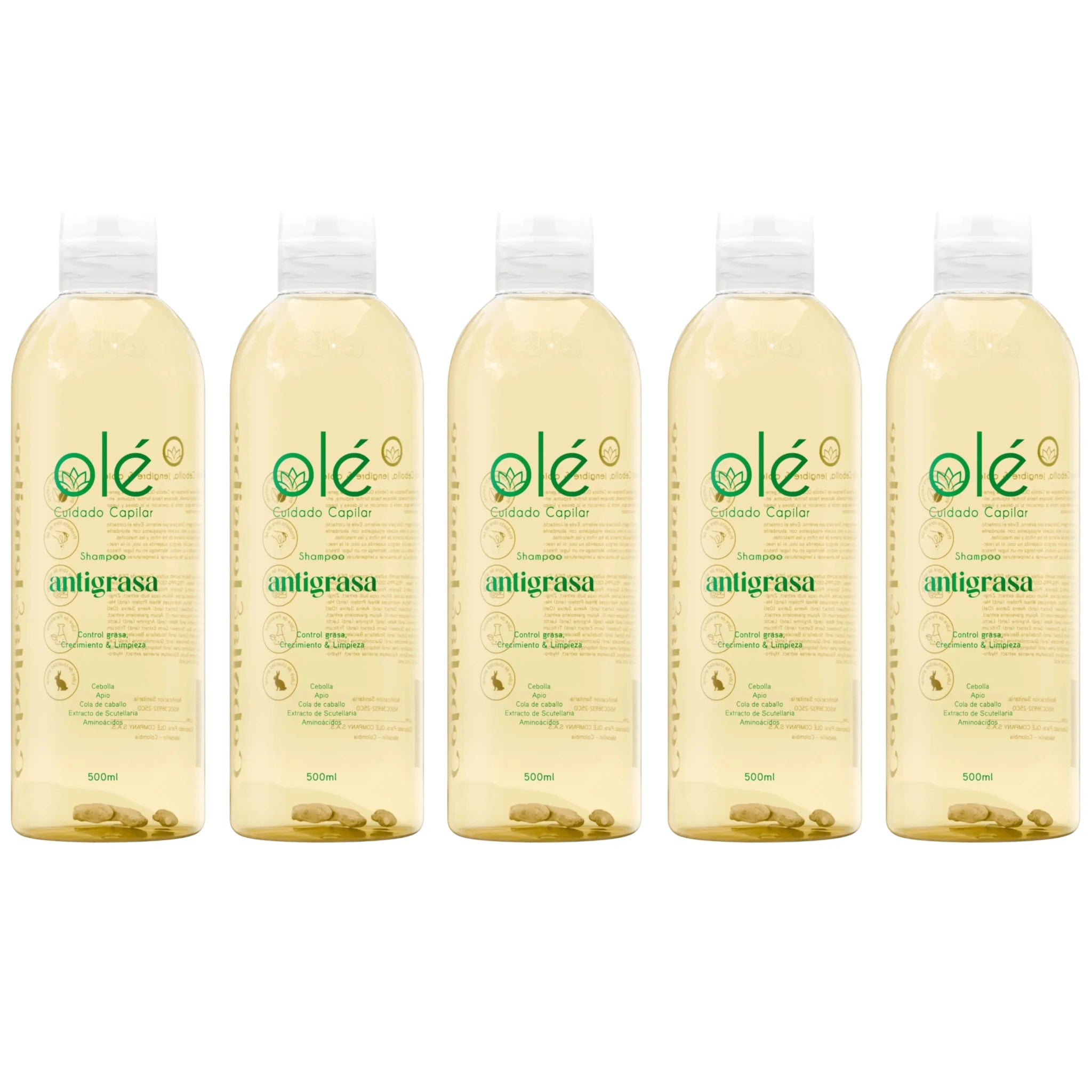 Shampoo Onion And Ginger Oil Control Ole Capilar | Wholesale Makeup