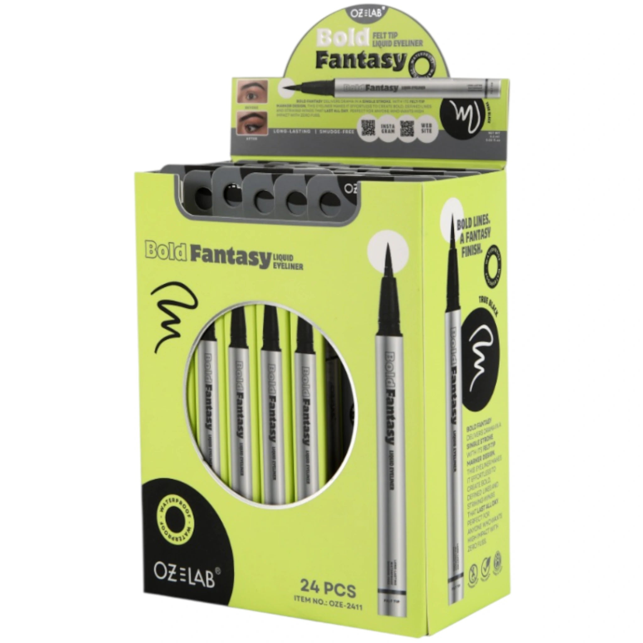 Bold Fantasy Liquid Eyeliner Oz Lab | Wholesale Makeup