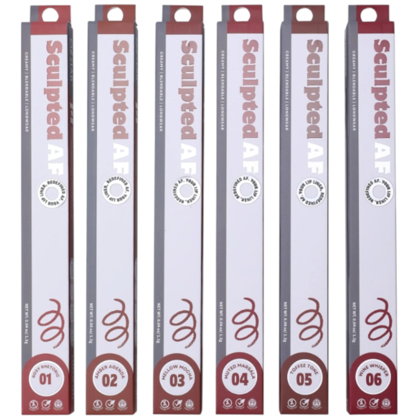 Sculpted Af Lip Liner Pencil Oz Lab | Wholesale Makeup