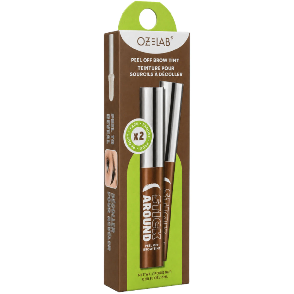 Stick Around - Peel Off Brow Tint Oz Lab | Wholesale Makeup