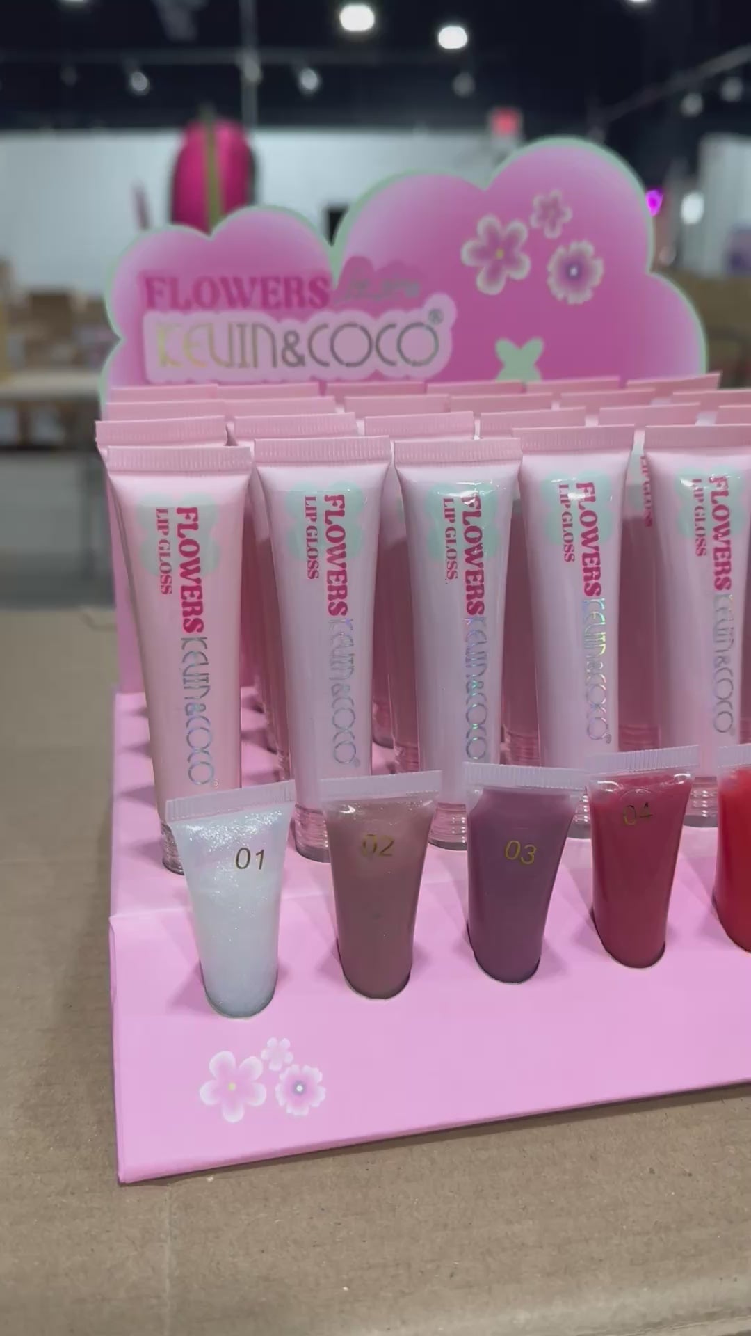 Flowers Lip Gloss - Kevin & Coco | Wholesale Makeup