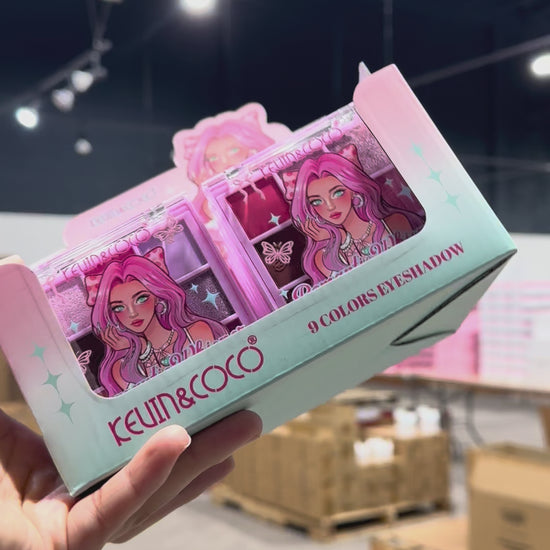 Romantic Whisper 9 Colors Eyeshadow Kevin & Coco | Wholesale Makeup