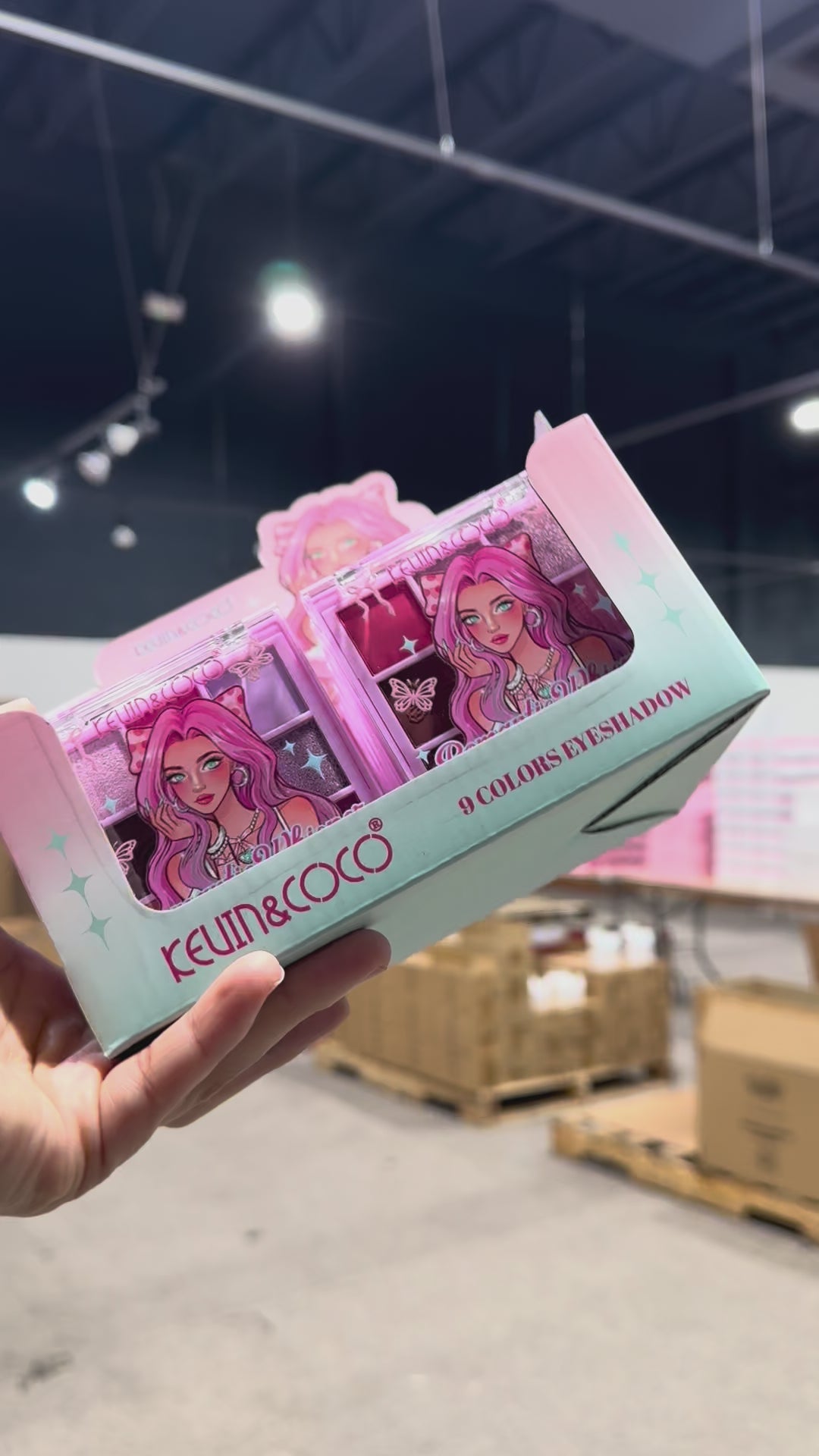 Romantic Whisper 9 Colors Eyeshadow Kevin & Coco | Wholesale Makeup