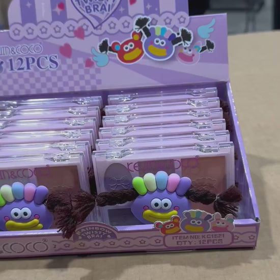 Rainbow Twisty Brai Purple Kevin & Coco | Wholesale Makeup