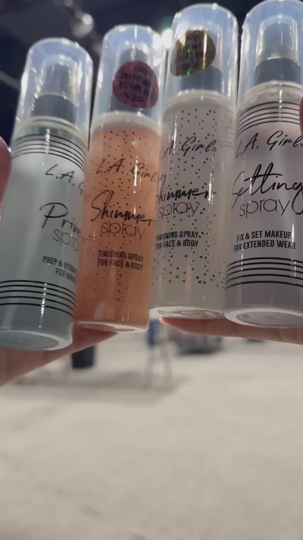 Prime Set & Shimmer Spray L.A. Girl | Wholesale Makeup