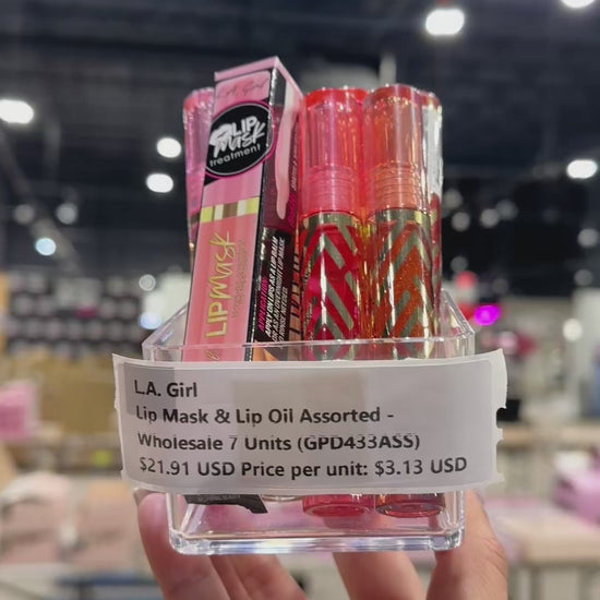 Lip Mask & Lip Oil Assorted - L.A. Girl | Wholesale Makeup