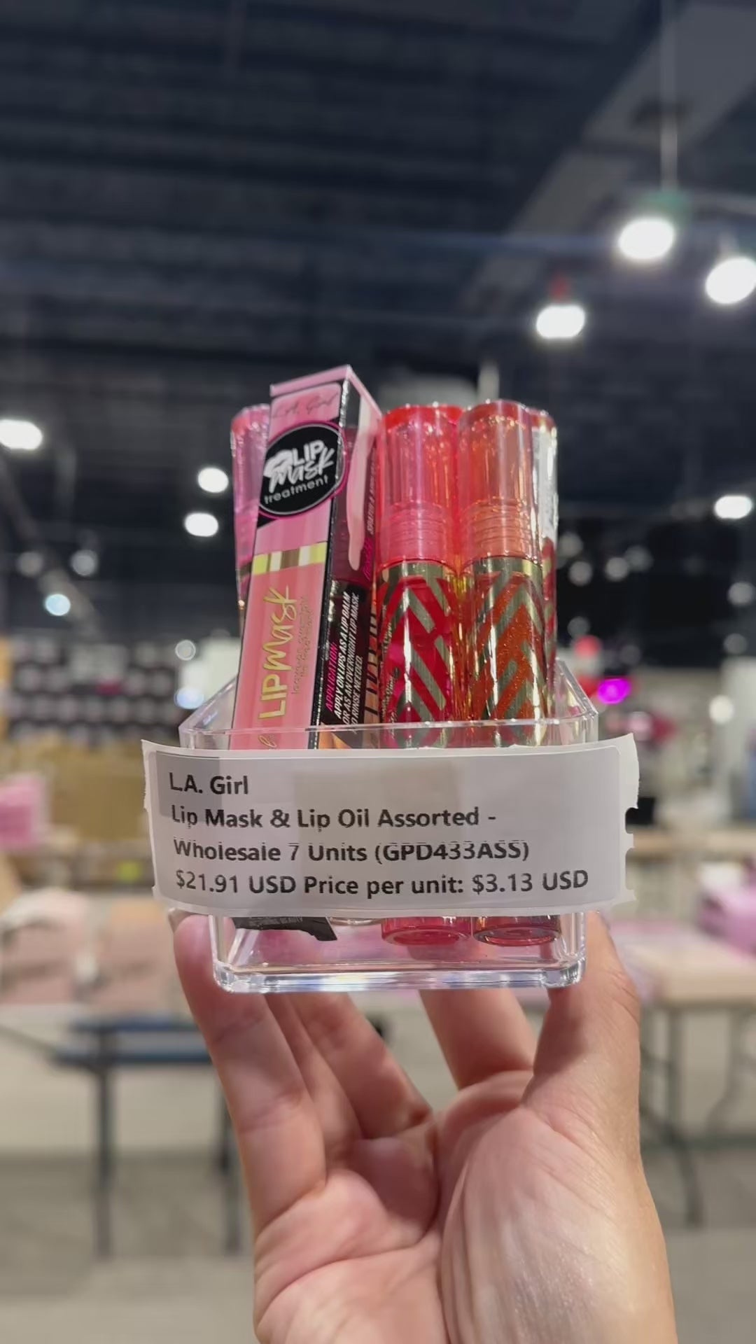 Lip Mask & Lip Oil Assorted - L.A. Girl | Wholesale Makeup