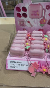 Simply Bella I-Lips - Wholesale Display 24 Units (S106)