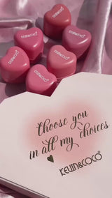 6 Colors Lip Gloss - Blush Cream Set Kevin & Coco | Wholesale Makeup