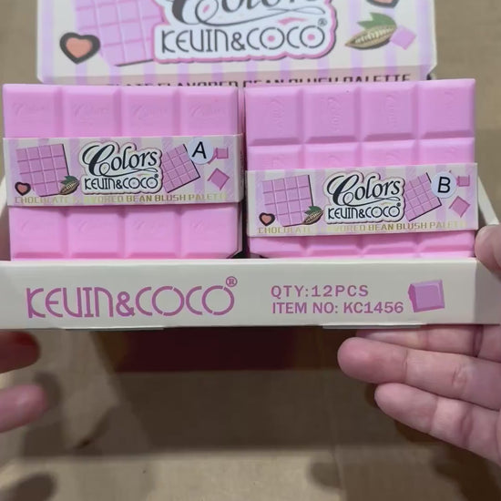 Chocolate Flavored Bean Blush - Kevin & Coco | Wholesale Makeup