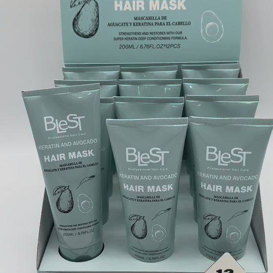 Keratin And Avocado Hair Mask - Blest | Wholesale Makeup