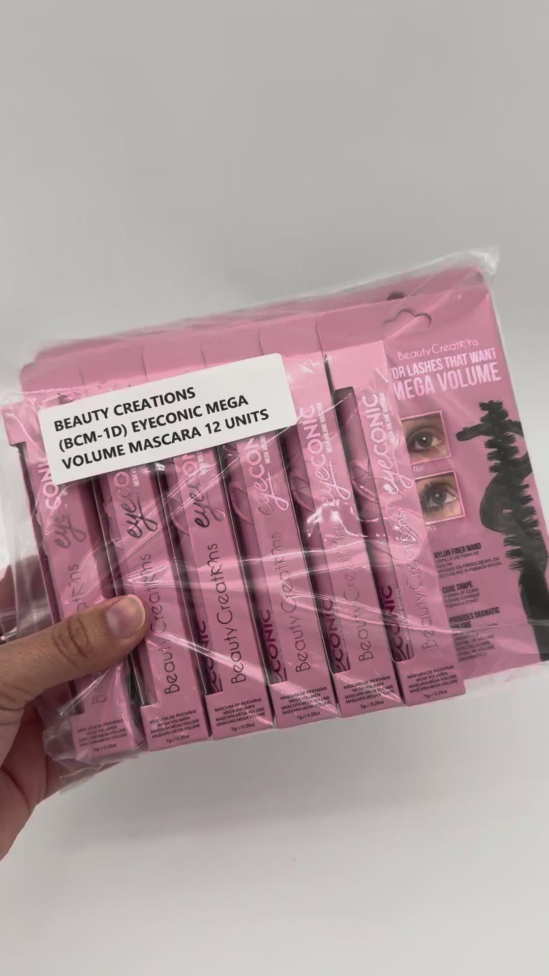 Eyeconic Mega Volume Mascara Beauty Creations | Wholesale Makeup