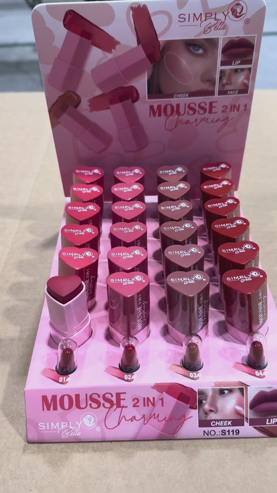Mousse 2 In 1 Charming - Simply Bella | Wholesale Makeup