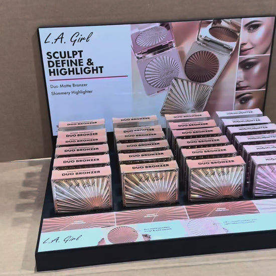 Duo Matte Bronzer & Highlighter L.A. Girl | Wholesale Makeup