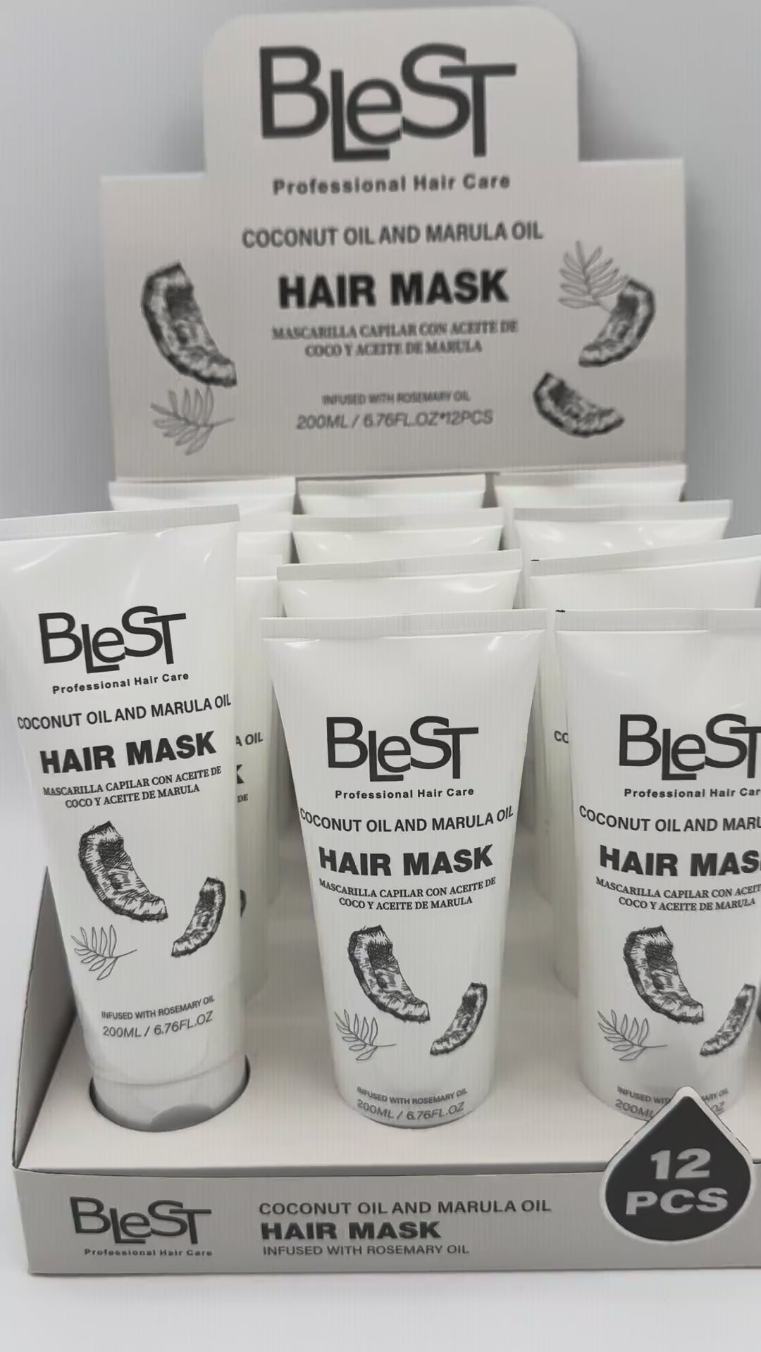Coconut Oil And Marula Oil Hair Mask - Blest | Wholesale Makeup