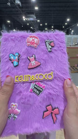 42 Colors Face Palette Purple Fuzzy Kevin & Coco | Wholesale Makeup