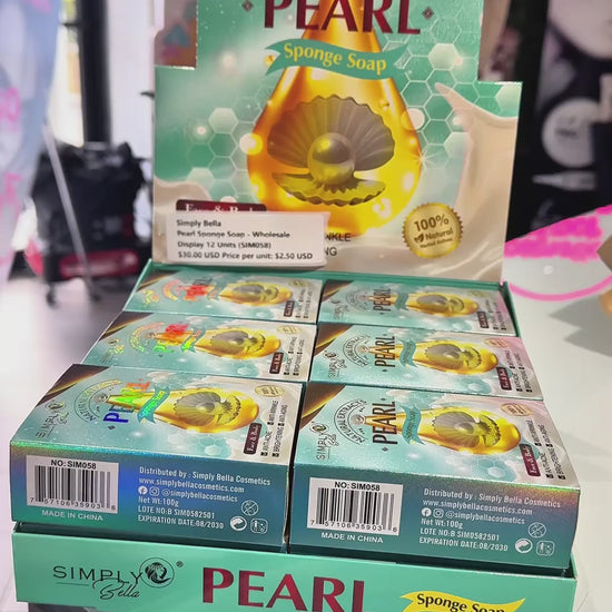 Pearl Sponge Soap - Simply Bella | Wholesale Makeup