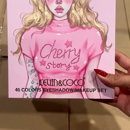 Cherry Story Eyeshadow Makeup Kevin & Coco | Wholesale Makeup