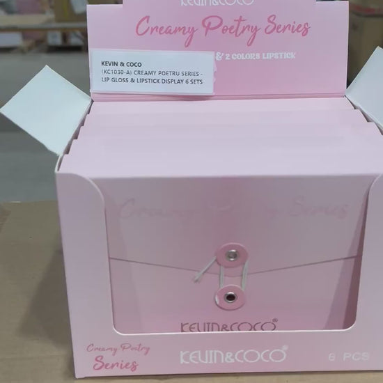 Creamy Poetry Lip Gloss & Lipstick Kevin & Coco | Wholesale Makeup