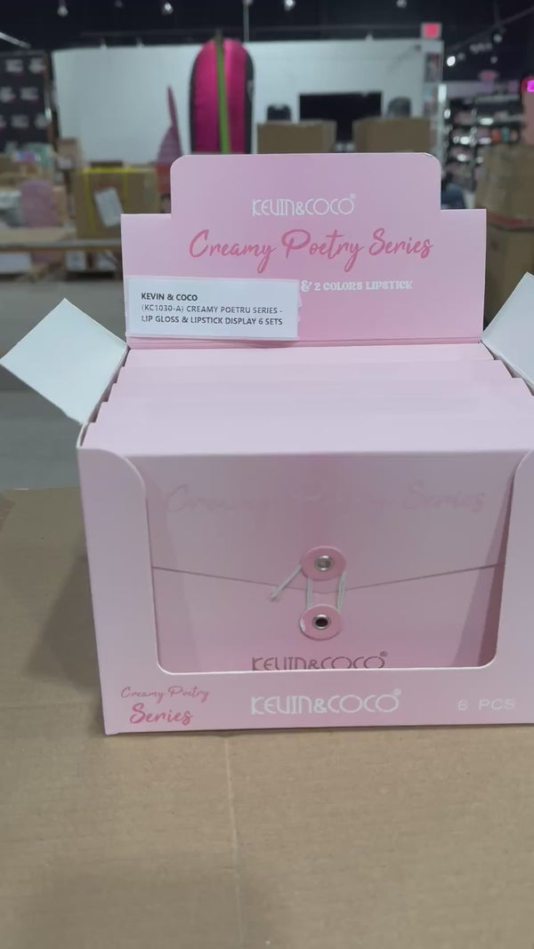 Creamy Poetry Lip Gloss & Lipstick Kevin & Coco | Wholesale Makeup